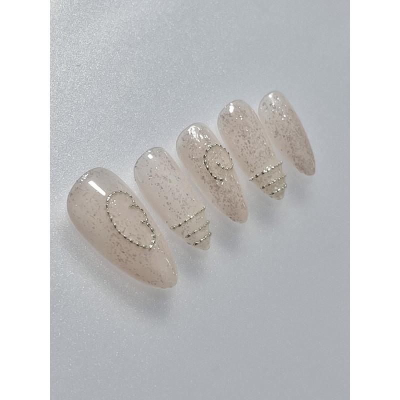 Malang Handmade Nail Tips - Square / 말랑 수제네일팁 -