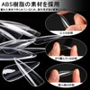 JANLOFO Nail Tips, Clear, False Nails, 500 Pieces, Long Nail