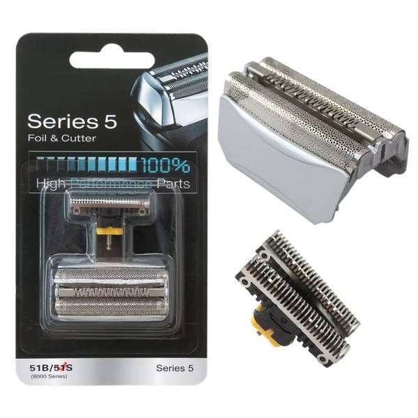 GRABOTE 51S Electric Shaver Replacement Foil Head with Cutter for