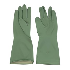 SOUND OF SEOUL 3 Pairs of Dishwashing Gloves, Reusable, Non-Slip (Mint, Medium)