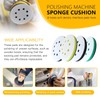 BUTITNOW 4pcs New Foam Sanding Pads for Orbital Sander Dual