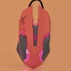 3200DPI High Sensitivity Pink Gaming Mouse Comfortable Grasping Wired Gaming