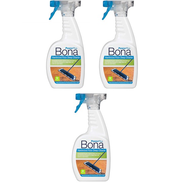 Bona Hardwood Powerplus Deep Cleaner 32 Fl Oz (3 Pack)