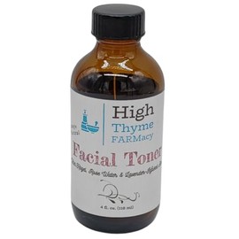 All-Natural Lavender-Infused Aloe & Rose Water Toner for Face w/Witch Hazel - Rose Water Spray for Face - Herbal Witch Hazel Toner - Face Toner Face Mist - Rosewater Facial Spray Hydrating Toner