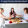 VAREZZA Large Charcuterie Boards Gift Set: Bamboo Cheese Board and