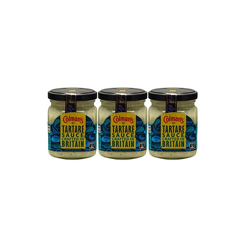 Colmans Tartare Sauce Jar | Pack of 3 x 144g