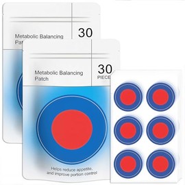 60PCS Parche Metabólico Equilibrante,Parches Adelgazantes,Ingredientes Naturales,Para Todo Tipo de Cuerpos