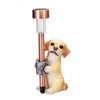 H2O Labrador H839 Solar Light with Puppy