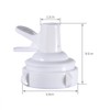 Dispensador de Agua de Plástico Manual para Botellas con Tapón