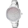 Nine West Women's Silver-Tone Bracelet Watch, NW/2337OMSV