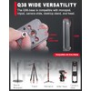 IFOOTAGE Quick Release Base Q38 Base,with Two Standard 3/8 Screw
