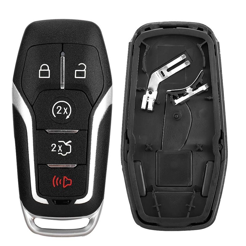 Suuonee Key Fob Case, 5 Botones Keyless Car Remote Key