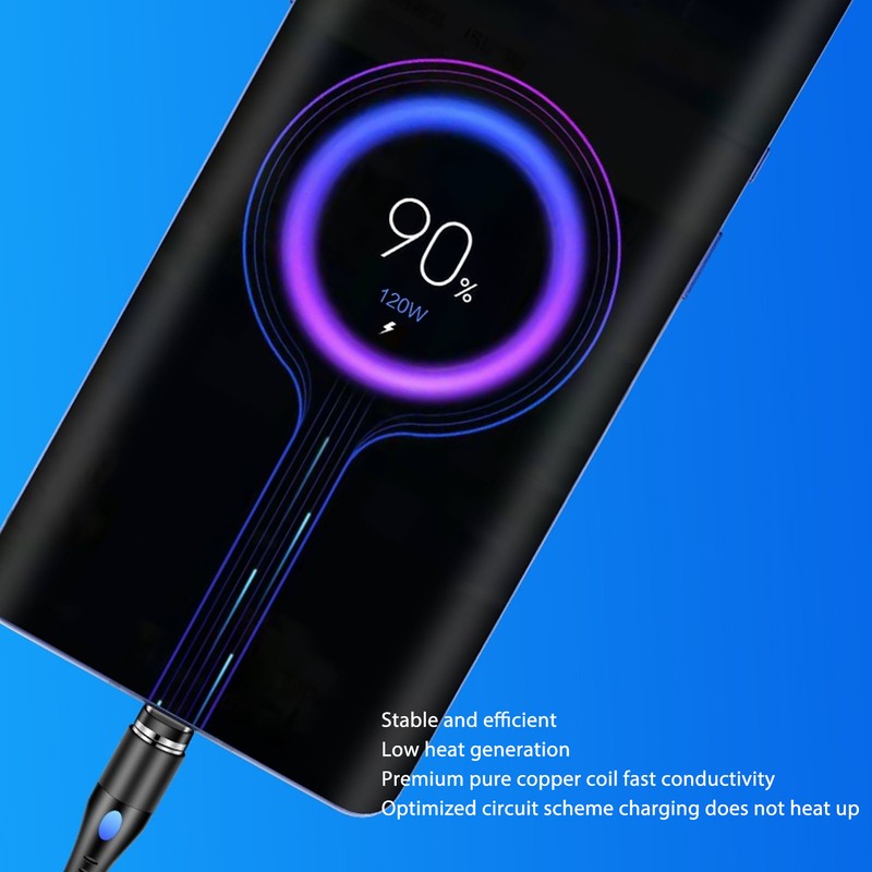 120W Type C Magnetic Dual Purpose Wireless Charging Receiver 10W