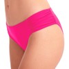 Vogueric Women's Bikini Bottoms Side Shirred Hipster Swimsuit Bottom Low