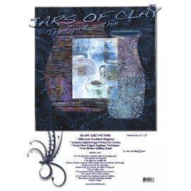 Mo & Mike Jars of Clay--A Photo Printed on Fabric Quilt Pattern