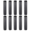 Niubid 10 Pack 1 Inches x 6 Inches Black Malleable