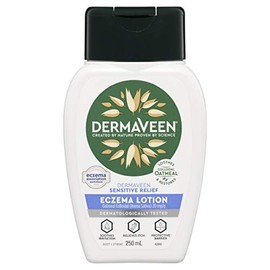 DermaVeen Sensitive Relief Eczema Lotion Bottle, 250ml