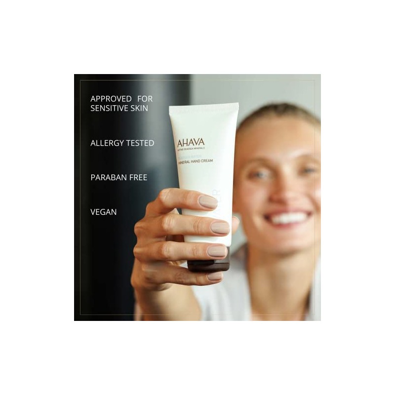 AHAVA Dead Sea Mineral Crema de manos, Original, Sin color,