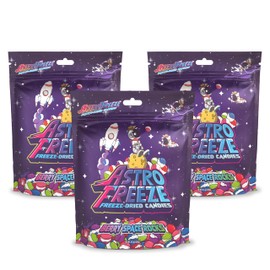 Premium Freeze Dried Berry Candies - [3-pack] 13.5oz Berry Space Rocks Freeze Dried Candy - Flavors = Melon Berry, Wild Cherry, Berry Punch, Raspberry, & Strawberry