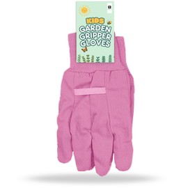AKH® Kids Garden Gripper Gloves | Durable Gardening Gloves for Children | 3 Years + | Comfortable Fit for Small Hands | Perfect for Planting, Outdoor Play & Gardening Activities (Pink)