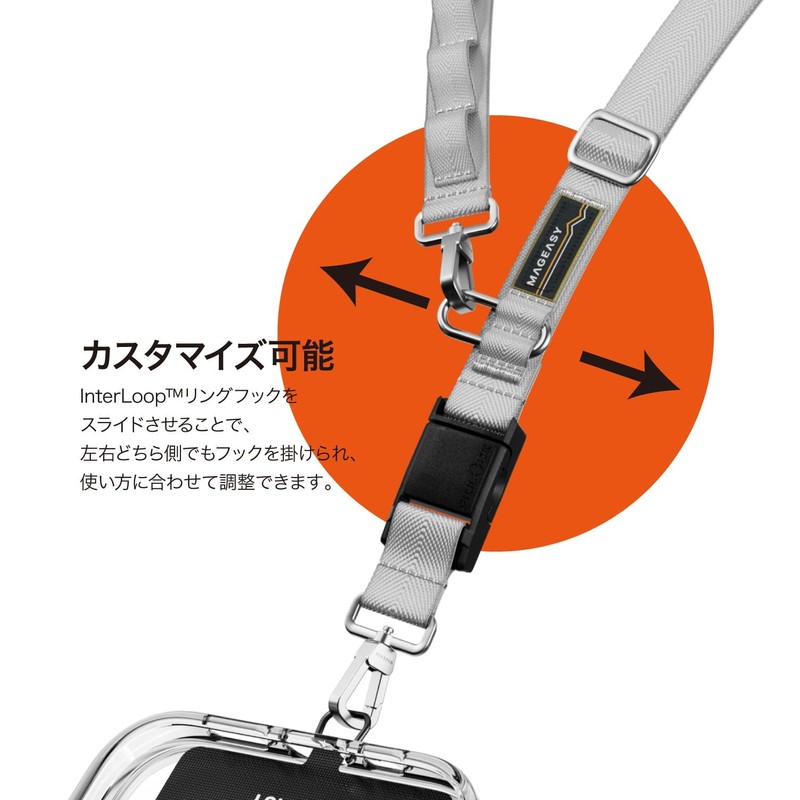 MagEasy Utility Strap Dual (0.8 inches (20 mm), Nylon, Metal