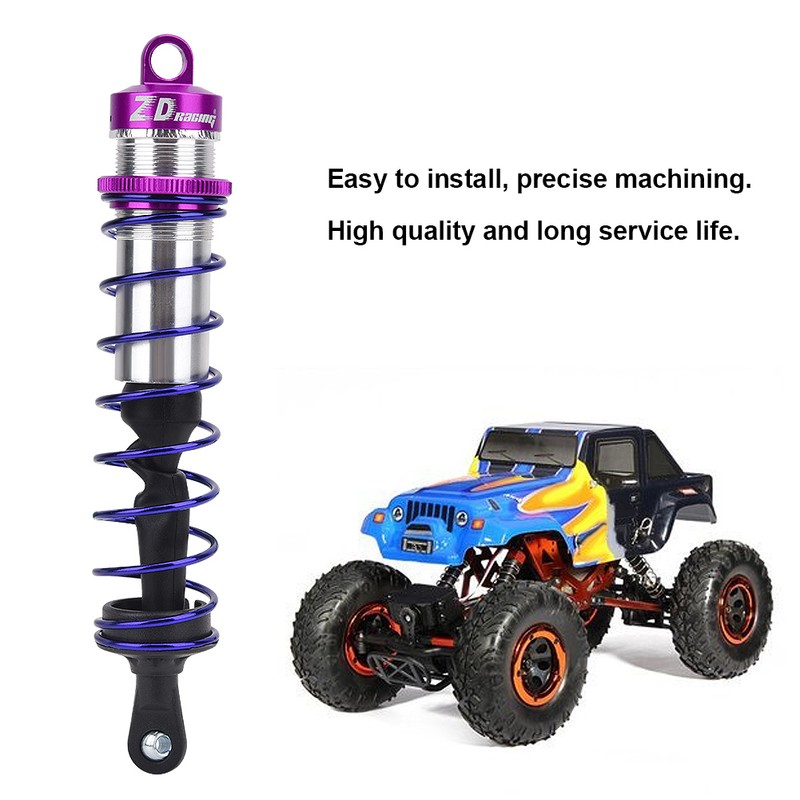 4pcs 1/8 RC Car Metal Oil Pressure Adjustable Front Shock