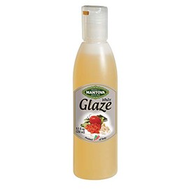 Mantova White Glaze with Balsamic Vinegar, Perfect for Ice Cream, Marinades, Cocktails, Pasta Sauce, Salad Dressing, Vinaigrette, Reduction, 8.5 oz.