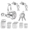 3 Set Mailbox Locks Compatible with L-1172C/C9100 Mailbox Lock |