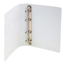 Whitebox Presentation 65mm 4D-Ring Binder - White