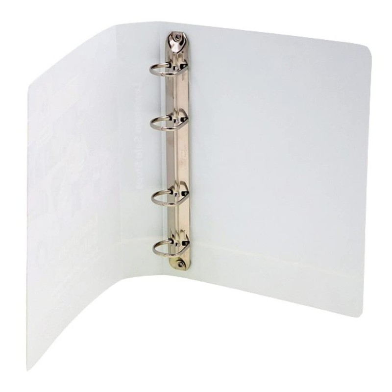 Whitebox Presentation 65mm 4D-Ring Binder - White