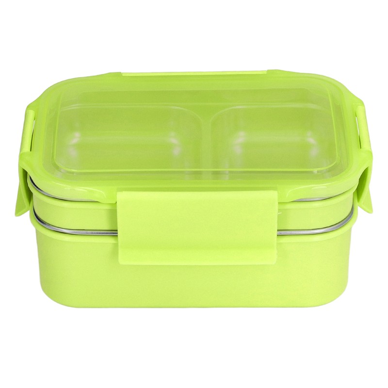 304 Stainless Steel Electric Lunch Box Double Layer Insulated Lunch