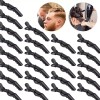 INDUSTRIAL 24 Pcs Cocodrilo Antideslizantes Pinzas Para Cabello Fijas