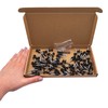 Marcopol (Pack of 60) Metal Roofing Bolts, 4.8 x 28