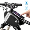 ROCKBROS Bike Front Frame/Handlebar Phone Mount Bag Top Tube Bike/Bicycle