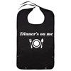 Celuisiva Adult Bibs for Men and Women, Waterproof Leakproof Clothing