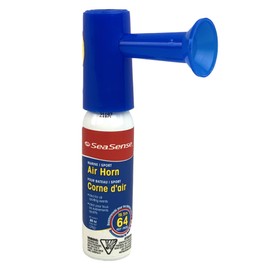 SeaSense Air Horn – Pocket Size (0.88 oz), 115 dB – Loud 1 Mile Range, Meets EPA & USCG Standards – Great for Boat & Marine Safety, Ideal for Sporting Events Such as Football & Soccer