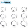 570PCS Automotive Oil Crush Washers, Aluminum Oil Drain Plug Gaskets,