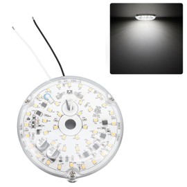 Kit de Luz LED para Ventilador de Techo de 3,93 Pulgadas, Kit de Reequipamiento LED Regulable de 120V 20W 2000LM, Panel de Repuesto para Ventilador de Techo