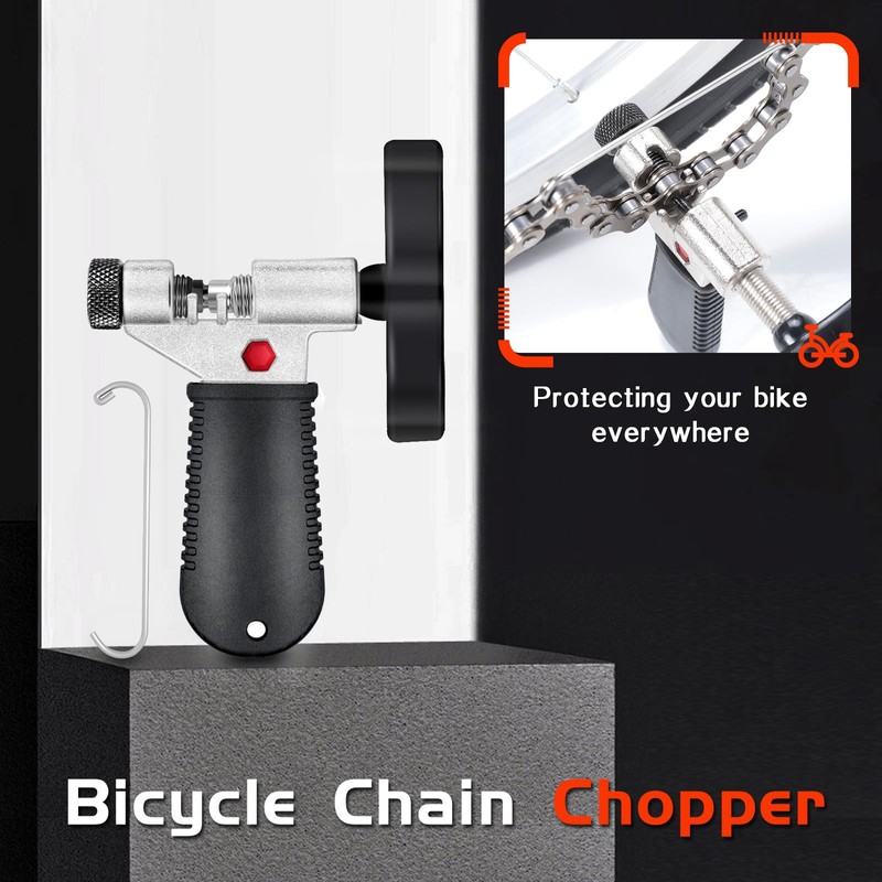 AiQInu Chain Riveter Bicycle, Bicycle Chain Tool Set, Bicycle Chain