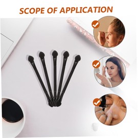 FOMIYES 30pcs Dual-ended Sponge Eyeshadow Applicators for Easy Eye Makeup Lightweight and Skin-friendly for Makeup Artists and Beauty Shops