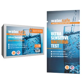 Watersafe® Bacteria Water Test Kit – USA-Made – Results as Fast as 6 Hours – Detects Coliform (Inc. E. coli) & Non-Coliform Bacteria in Drinking, Well & Tap Water – Lab-Quality Testing – 12 Pack