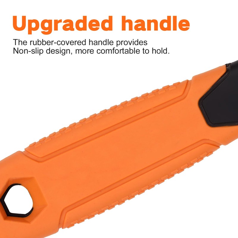 Vinyl Siding Removal Tool - Extra Long Handle, Steel Blade,