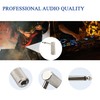2pcs 1/4" Right Angle Adapter Male Female 90 Degree TS