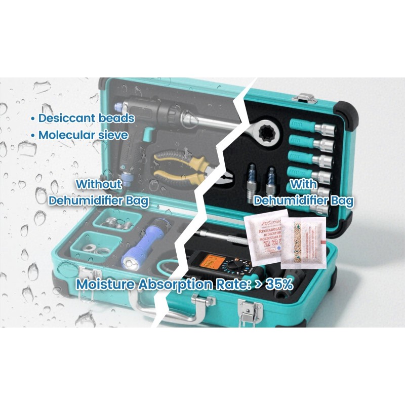 ADSORBCO REDEFINING DESICCANT [20 Gram 20 Packages] Adsorbco Rechargeable Molecular