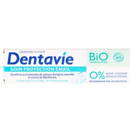 Dentavie Dentifrice Soin Protection Émail Bio 75 ml