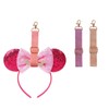 Fancheer 3Pcs Mouse Ears Headband Holder for Backpack Lanyard Strap