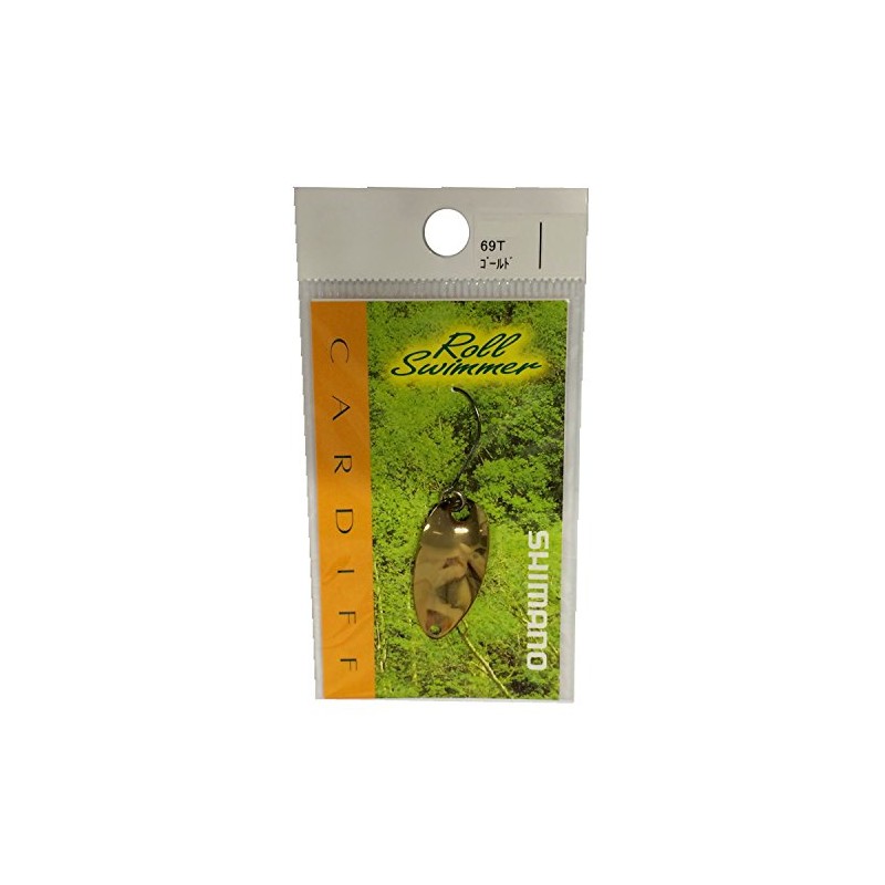 SHIMANO Spoon Cardiff Roll Swimmer 1.5g Gold 69T TR-0016 Lure