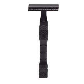 Well Kept Safety Razor, Single-Blade, Made of Brass, Long-lasting and Sustainable -Black
