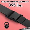 Luggage Straps - Black, 78" Long, 2 Inches Wide, 4