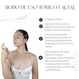 Tónico Facial Rejuvenecedor con Agua de Arroz y Colágeno - Hidratante y Reafirmante - Potenciador de Luminosidad y Elasticidad para Todo Tipo de Piel.